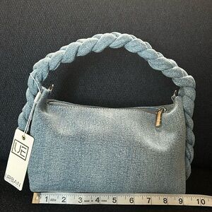 Urban Expressions denim bag. Hand or crossbody. NWT